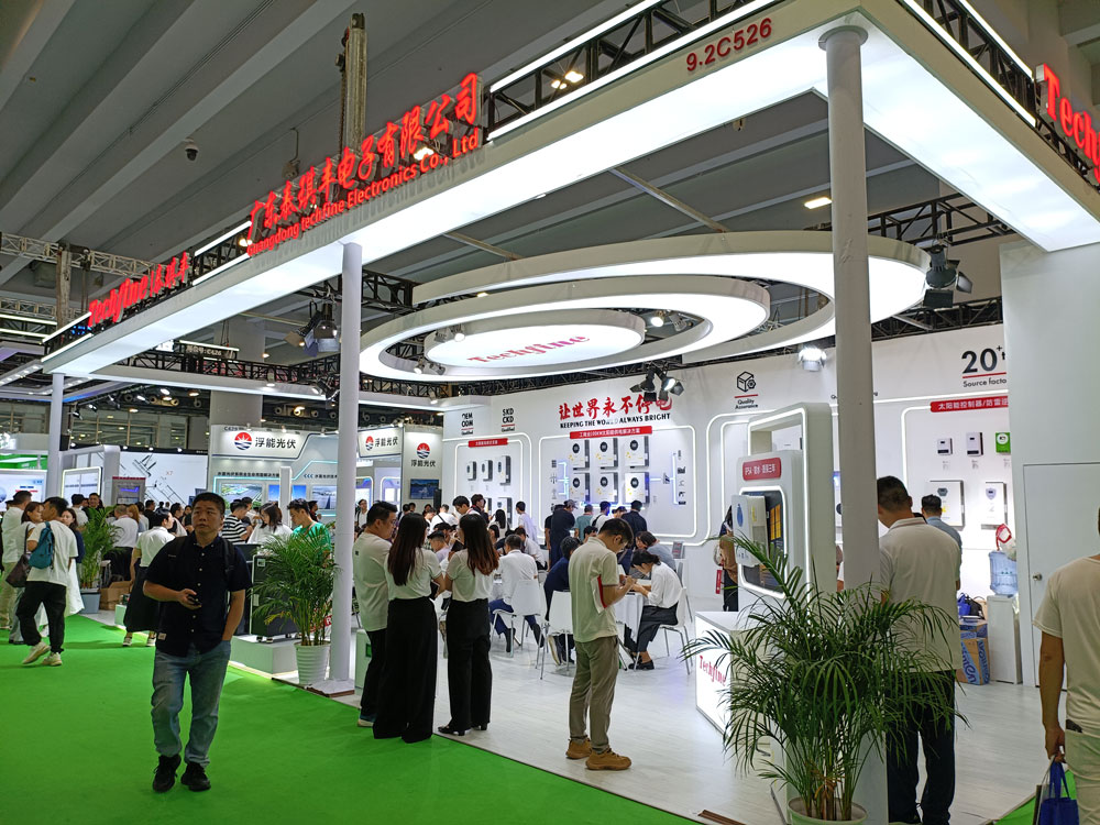 泰琪豐展臺搭建現(xiàn)場效果