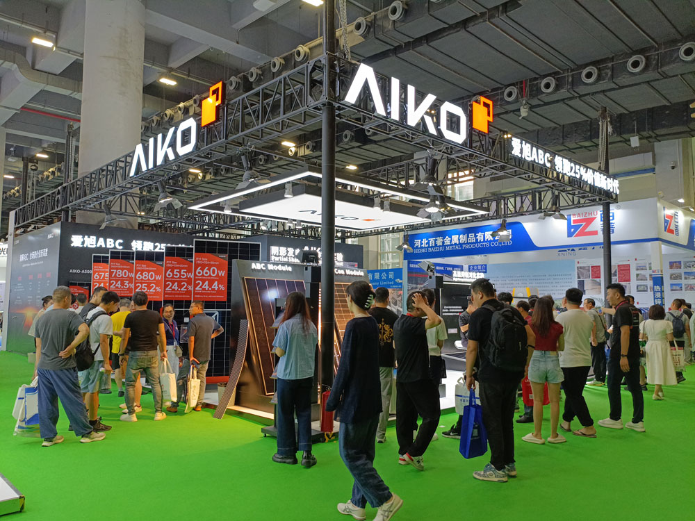 愛旭ABC展臺搭建現場效果