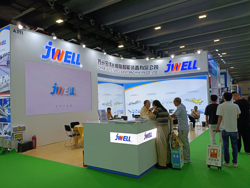 蘇州金緯片板膜智能裝備有限公司展臺搭建