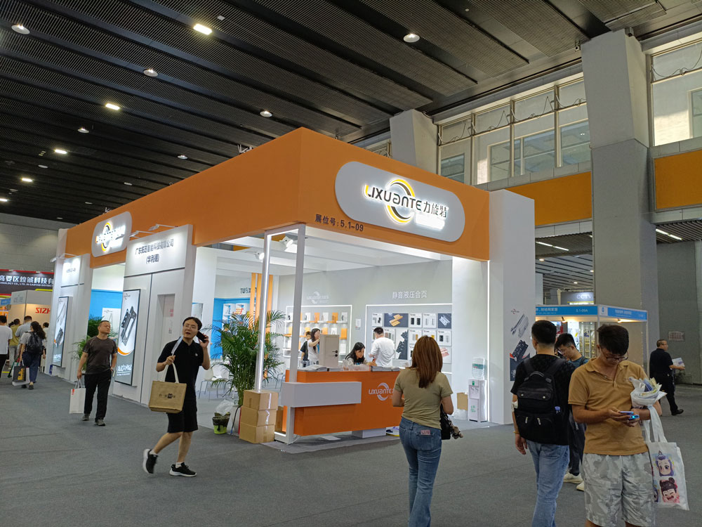 廣東拓迅智能科技有限公司展臺現(xiàn)場效果