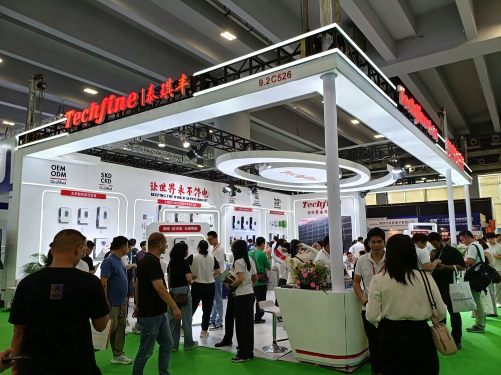 泰琪豐展臺搭建現(xiàn)場效果