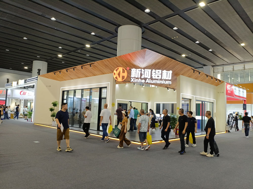 新河鋁材展臺(tái)現(xiàn)場(chǎng)效果
