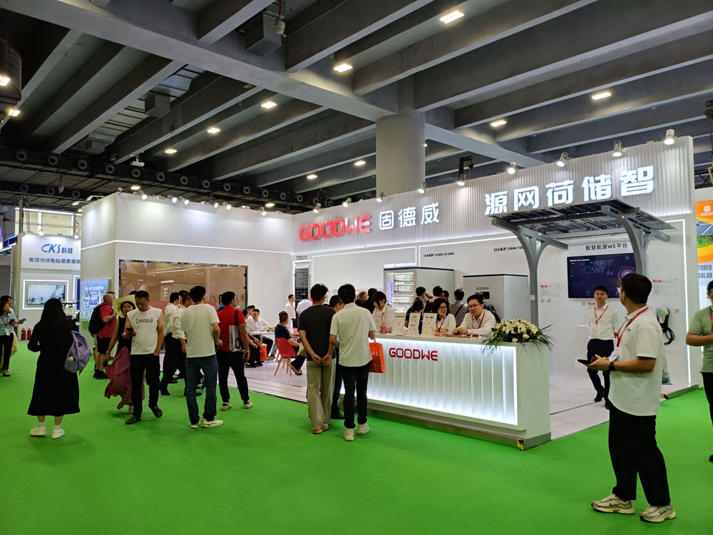固德威展臺搭建現(xiàn)場效果