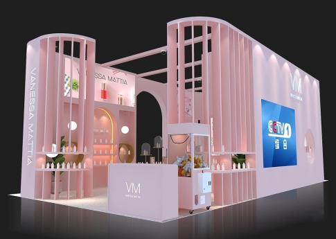 美博會VM展臺設(shè)計(jì)搭建案例分析及會展服務(wù)